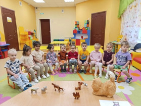 "Домашние животные и их детеныши".