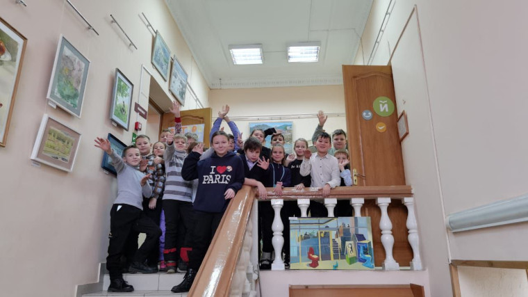 Занятие в библиотеке "Тайны морских глубин".