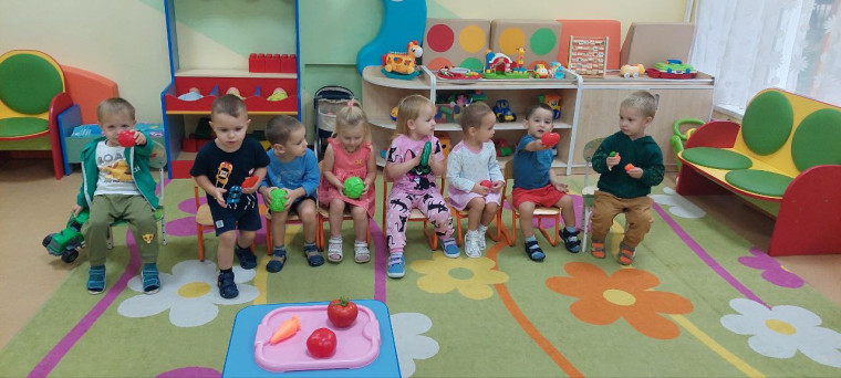 "Знакомство с окружающим миром "Овощи".