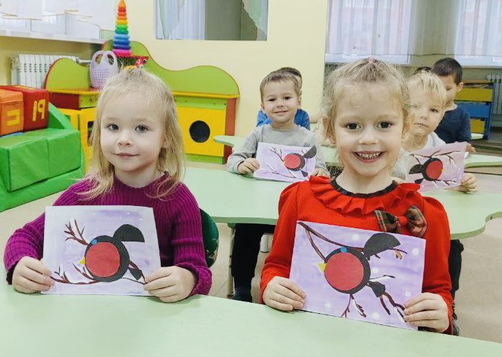 "Зимующие птицы".