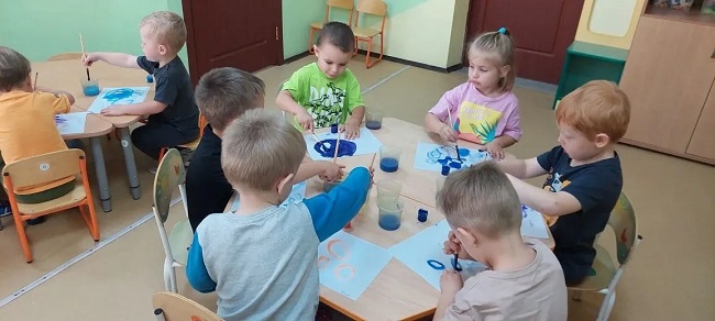 "Раздувайся пузырь".